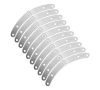 20 Pièces Charnière Rabattable en Métal Support Couvercle | Contrôle du Mouvement, Design à Amortissement Complet, Résiste à Rouille et Déformation, pour Armoires et Meubles