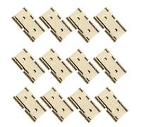 20 Pièces Charnières Doubles Pliantes Rétro 360° pour Portes