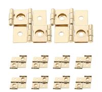 20 Pièces Charnières Pliantes Rétro à Double Action 47x47 MM