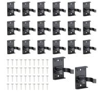 20 Pièces Clip Plinthe Cuisine avec 40 vis, Fixation Plinthe Cuisine, Fixations en ABS Résistant, Durable Clips pour Canapés, Tables, Le Lits, Meubles TV