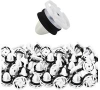 20 Pièces Clips de Fixation pour Garniture de Porte, Attaches Garniture, pour Peugeot 308 508, Citroen DS4 C4, Mé-ganne III et Lagunna III, OEM 7703077476, Retenue Vehicle Clips Rivets en Plastique