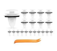 20 Pièces Clips Panneau de Porte pour Honda HRV 2021-2024, Agrafes de Retenue en Nylon Robustes Garniture Intérieure Kit Outil de Démontage