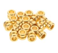 20 Pièces Cordes de Guitare Acoustique Légères Perles, Métal Or | Réponse Rapide, Tension Réglable, Transitions de Note Fluides, Équilibre Confortable