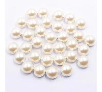 20 Pièces Coudre Des Boutons Cousus À Griffes En Métal Avec Des Cristaux Brillants Ronds, For Accessoires De Vêtements(White,10mm)