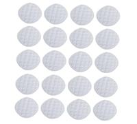 20 Pièces Coussinets D’allaitement en Coton Blanc Lavables pour Mamans | Protection Anti-fuite, Peau Douce et Effet Protecteur, Usage Après L’accouchement, Lot Pratique