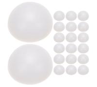 20 Pièces Coussinets de Protection, Blanc EVA Ldpe | Butées Discrètes, Pose Simple et Nettoyage Facile, pour Siège et Couvercle, Usage Maison ou Hôtel