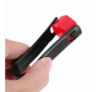 20 pièces couvercles d'écrou de roue bouchons de boulon, capuchon de protection extérieur de vis de moyeu automatique décoration universelle pour diamètre interne de voiture 0,67 (Rouge)