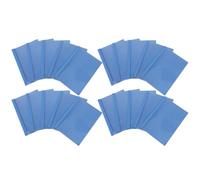20 Pièces Couvertures de Reliure Thermique A4 Bleues PET, Dos 2mm, 9 à 18 | Surface Transparente Haute Visibilité, Maintien Adhésif, pour Propositions Commerciales et Présentations de Documents