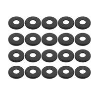 20 Pièces Couvre-fourche de Fauteuil Roulant, Pa Fin pour Roues 6 à 10 | Design Mince, Ajustement Serré, Surface Lisse, pour Maisons et Centres de Rééducation, Noir