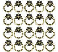 20 pièces cuisine chambre tiroir tire bouton anneau poignée boutons for commode placard armoire antique tirer porte