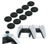 20 pièces de capuchons de remplacement pour manettes PS4/PS5, poignées antidérapantes, capuchons de pouce de remplacement anti-adhérents 10Pcs