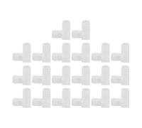 20 pièces de coude de tuyau d’aquarium à 90 degrés, raccord à angle droit pour aquarium, connecteur en plastique pour tuyau de 1/2 pouce de diamètre intérieur, compatible avec les