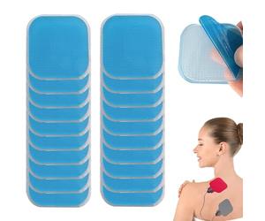 20 pièces de Coussinets en Gel, Coussinets TENS, Coussinets EMS | coussinets de rechange compatibles avec les appareils Beurer Em 59 Heat, relaxant menstruel, accessoire pour stimulateur