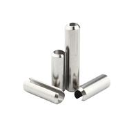 20 pièces de goupille cylindrique creuse en acier inoxydable, goupille de positionnement élastique, diamètre extérieur 4mm, longueur 45mm, 4x45mm