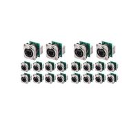 20 Pièces de Prise de Châssis Ethercon Rj45, Connecteur Traversant Ethercon NE8FDP, Prise de Montage sur Panneau RJ45 Cat5 Série D
