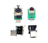 20 Pièces de Prise de Châssis Ethercon Rj45, Connecteur Traversant Ethercon NE8FDP, Prise de Montage sur Panneau RJ45 Cat5 Série D