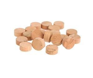 20 pièces de tampons de liège de Trompette, 20 pièces de réparation de tampons de liège, 9,5 mm de réparation de tampons de liège pour Instruments de Musique pièces d'instruments de Musique