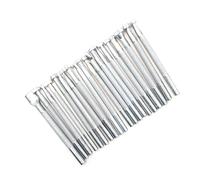 20 Pièces D'ensemble De Poinçonnage D'impression En Cuir, Machine De Poinçonnage De Joint De Processus De Sculpture Pour Le Travail De Processus De Cuir De Bricolage