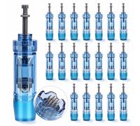20 Pièces Dermapen M8S Cartouches 36 Pins, Microneedling Cartouche d'Aiguille de Rechange pour Ultima A8S M8S A9 Microneedling Stylo Derma Électrique (36Pins, 20Pièces)