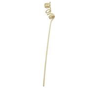 20 pièces diffuseur de parfum de rotin naturel de rechange de roseau Remplissage de bâtonnets de spirale ondulés (30cm*3mm, Forme de Rouleau, Couleur Naturelle)