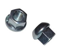 20 pièces - Ecrou à embase sphérique - Ecrou de roue - M14 x 1,5 - DIN 74361-8 A - zingué