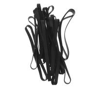 20 Pièces Élastiques pour Cahier A5 en Silicone, Noir