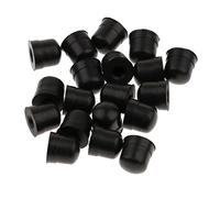 20 Pièces Embout de D'extrémité En Caoutchouc D'arc de Glissière de Trombone pour Instrument En Laiton