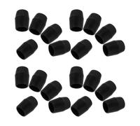 20 Pièces Embouts de Pieds pour Support D’Enceinte en PVC antidérapants | Réduisent les Vibrations Bruit, Améliorent les Basses, pour Matériel Audio et Trépieds D’Instruments