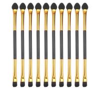 20 Pièces Ensemble de Pinceaux à Paupières Double Embout | Maquillage des Yeux, Léger et Portable, Application Facile du Fard à Paupières, pour Voyages D'affaires et Mariage