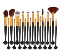 20 Pièces Ensemble De Pinceaux De Maquillage De Coquille Puissance Fond De Teint Ombre À Paupières Contour Correcteur Cosmétique Maquillage Brosse Outils Kit Maquiagem