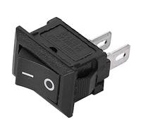 20 pièces/ensemble Interrupteurs à bascule à 2 broches Interrupteurs à bascule pour bateau Marche/Arrêt 2 positions KCD11 Appareils électroménagers Accessoires Noir