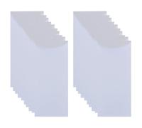 20 Pièces Enveloppes Blanches Vierges Style Simple | Papier, Aspect Élégant sans Texte, Organisation de Dossiers, Usage Maison et Correspondance Commerciale