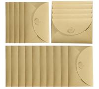 20 Pièces Enveloppes Vintage de Papier Nacré avec Fermeture en Forme de Cœur Enveloppes D'invitation Longue Brillantes Enveloppe À Boucle Épaissie Vierges Enveloppe de Luxe en Papier Nacré pour Fêtes