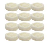 20 Pièces Éponge de Bain Exfoliante en Luffa Beige Visage | Gommage Doux, Usage Maison Polyvalent, pour Savonnette en Barre et Nettoyage la Cuisine