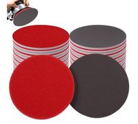 20 Pièces Éponges Abrasives, Grains 2000 Blocs De Ponçage Lavables Et Réutilisables, Rond Éponges De Ponçage, Papier Abrasif Sec et Humide, Flexibles Eponge Abrasive, pour Poncer, Polir, Dérouiller