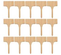 20 Pièces Étiquette de Semis, Panneau Indicateur Miniature | Surface Couleur Bois, Base Pointue, pour Pots Fleuris et Plantes en Pot, Jardinage D’herbes