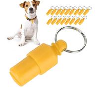 20 pièces étiquette d'identification de Chien Mini étiquette de Tube Anti-Perte d'animal familier étanche en Plastique ID étiquettes de nom Chiens Collier pendentifs
