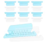 20 Pièces Étiquettes Onglets en Plastique, Index | Lecture Claire des Noms, Gain de Place, Surface Lisse, Inserts Inclus, Usage Maison Bureau, Étudiants