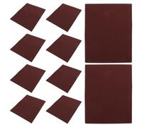 20 Pièces Feuilles Abrasives Marron pour Cage à Oiseaux, Griffes et Becs | Papier de Verre, Pose Facile et Entretien Discret, pour Perchoirs, Captage des Débris, Usage Quotidien