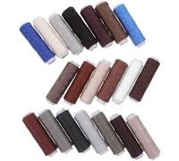 20 Pièces Fil à Coudre Polyester Coloré, 20 Couleurs | Kit de Couture à Main, Finition Nette et Rangement Voyage, pour Broderie, Costumes, Coton