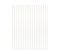 20 Pièces Fil de Cuivre Souple, pour Squelette de Poupée, 1mm | Modelage à L’huile et Fabrication de Poupées, Ajustable, Compatible, Couleur Or, Cuivre
