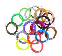 20 Pièces Filament de Stylo 3d 1,75mm, Recharges Multicolores | Recharge pour Imprimante 3d, Finition Brillante, Alimentation Fluide, Croquis de Prototypage, Lot 20 Couleurs