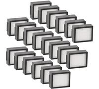 (20 pièces) Filtre HEPA de remplacement compatible avec iRobot Roomba i7 i7+ J7 j7+ Plus i3 i3+ i2 i2+ i1 i1+ i4 i6 i6+ i8 i8+ E5 E6 E7 EVO E I & J Series Kit de filtres Accessoire (PAS POUR Combo J7+