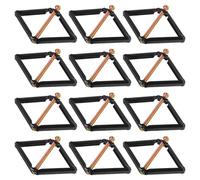 20 Pièces Fixateur de Boîte Murale 86 Noir en Fer | Boîtes D’encastrement, Installation Simple, Structure Compacte, Ne Se Déforme Pas Facilement, Fournitures Électriques