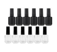 20 Pièces Flacon de Rangement pour Vernis à Ongles en Verre 15 Ml