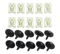 20 pièces for BMW voitures avant for garde-boue Liner c-clips boulons hexagonaux vis Kits 07147311312 07149213164 voiture Auto accessoire