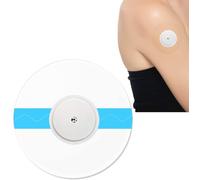20 pièces Freestyle Libre 2 Ruban Capteur Respirant patchs doux pour la peau Freestyle Libre 2 & 3 capteurs, imperméables, auto-adhésifs et transparents, dure jusqu'à 14 jours centre sans adhésif