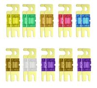 20 Pièces Fusible Voiture, Fusibles Midi 32V 20-120 Fusible Bolt A Fusibles à Courant éLevé Pour Voiture Camion VéHicules de Chantier