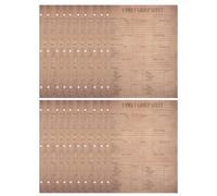 20 Pièces Généalogie Éducative en Papier Kraft, Reliure Rigide, Pages | Feuilles à Compléter pour Recherches Familiales, Emplacements Photo, Zones D’annotation, Conservation Solide
