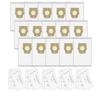 (20 Pièces) Guard L1/S1 de Rechange, 15 Sacs à Poussière + 5 Filtres d'échappement AirClean Compatibles avec les Aspirateurs Miele Guard L1/ Guard S1, Sac d'aspirateur HyClean Pure TU, Sac Bidon 3D